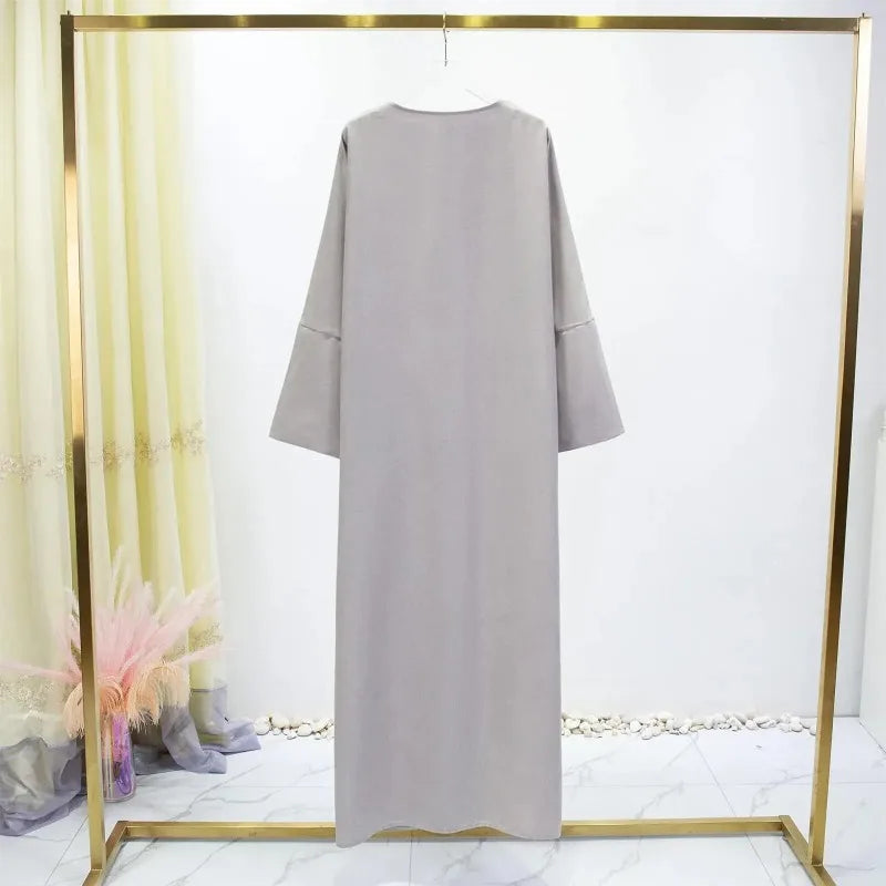 Open Front Abaya