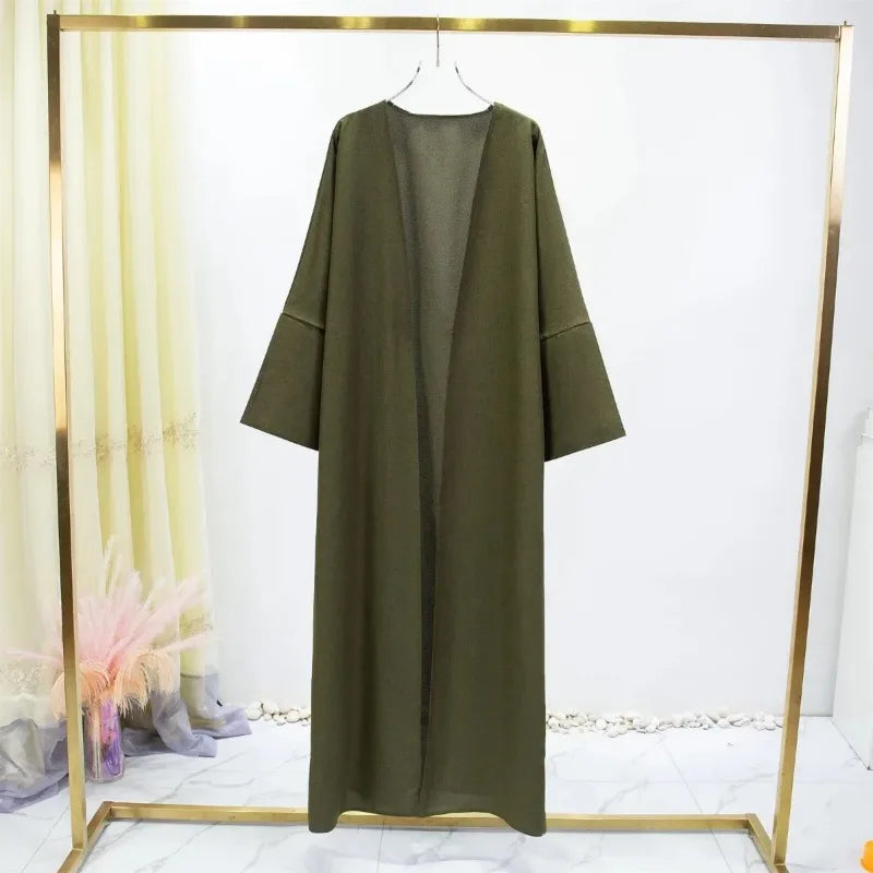 Open Front Abaya