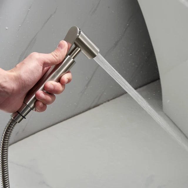 Jet Shattaf Bidet T-Valve Handheld Sprayer
