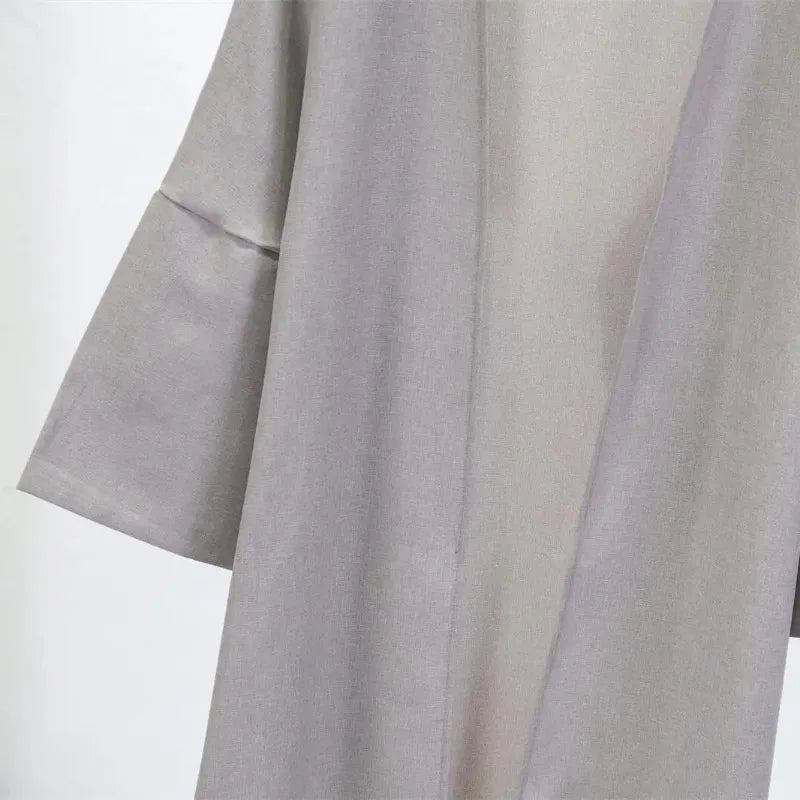 Open Front Abaya