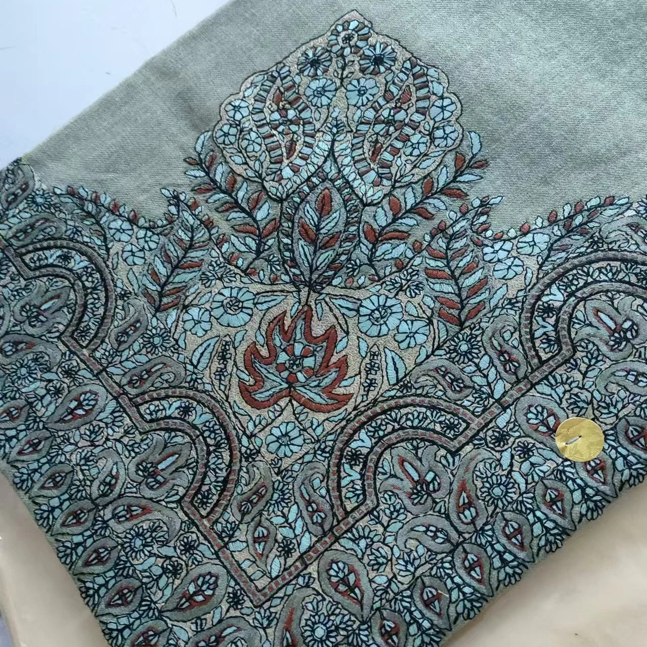 Embroidered Shemagh