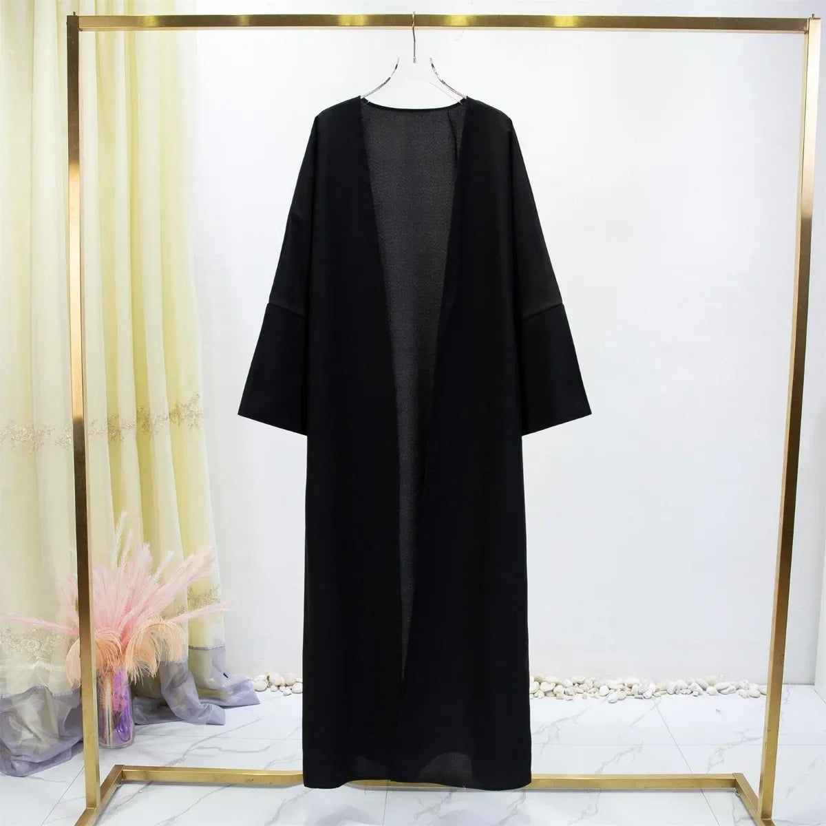 Open Front Abaya