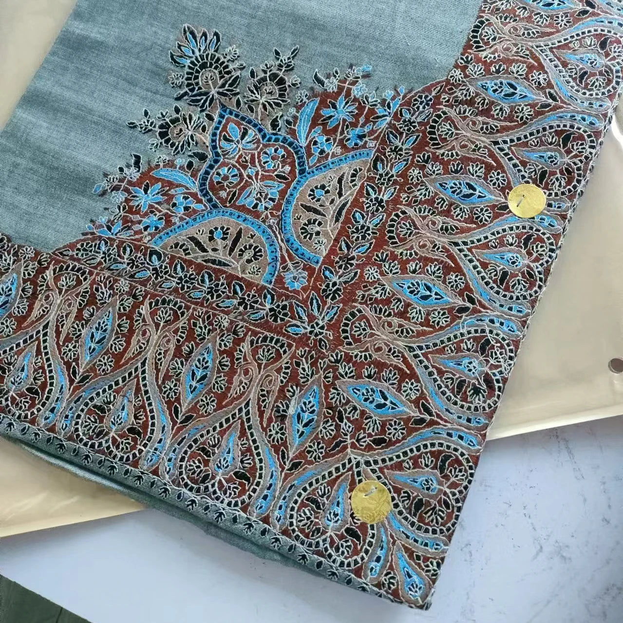 Embroidered Shemagh