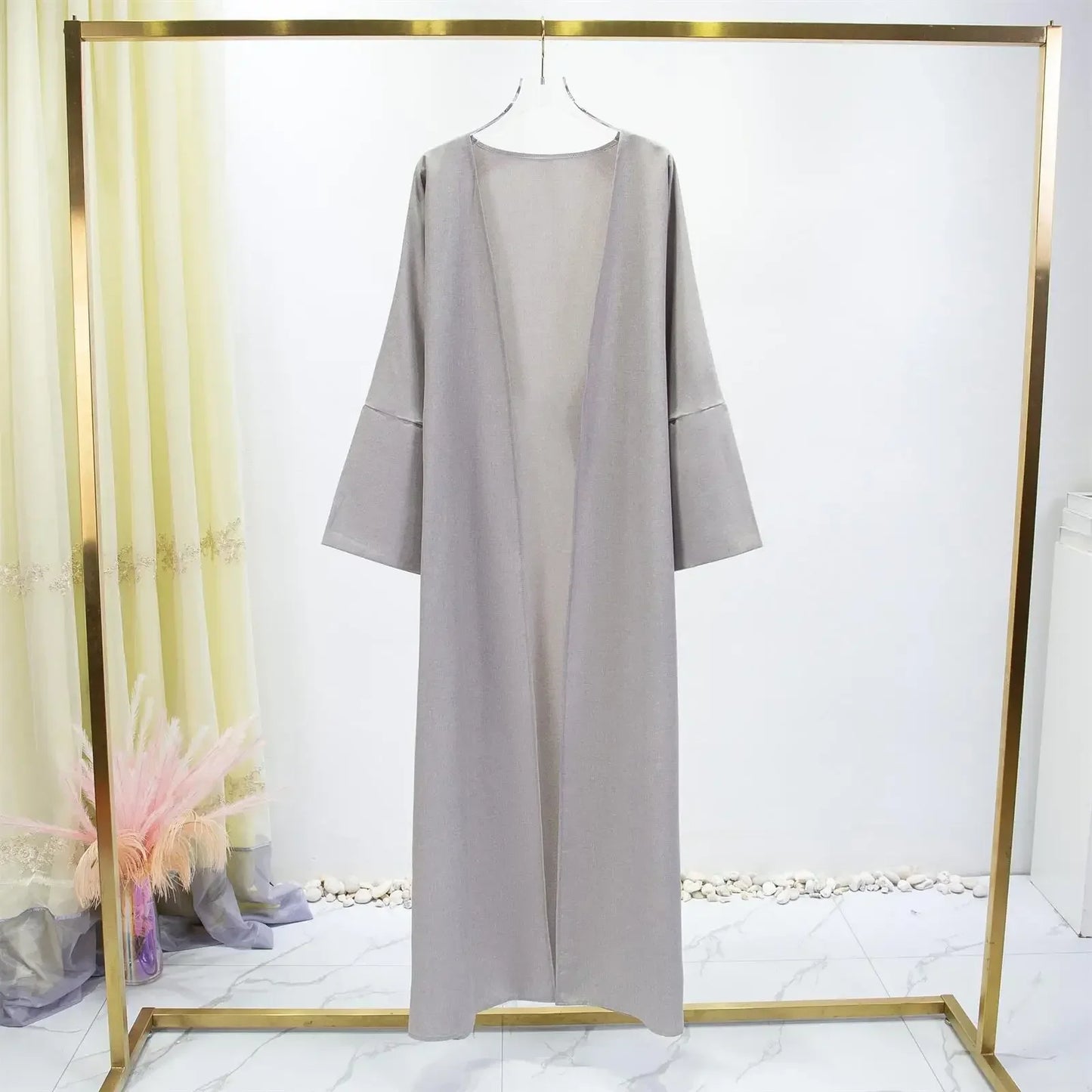 Open Front Abaya