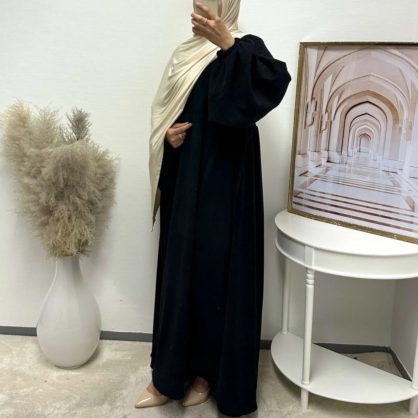Winter Corduroy Abaya
