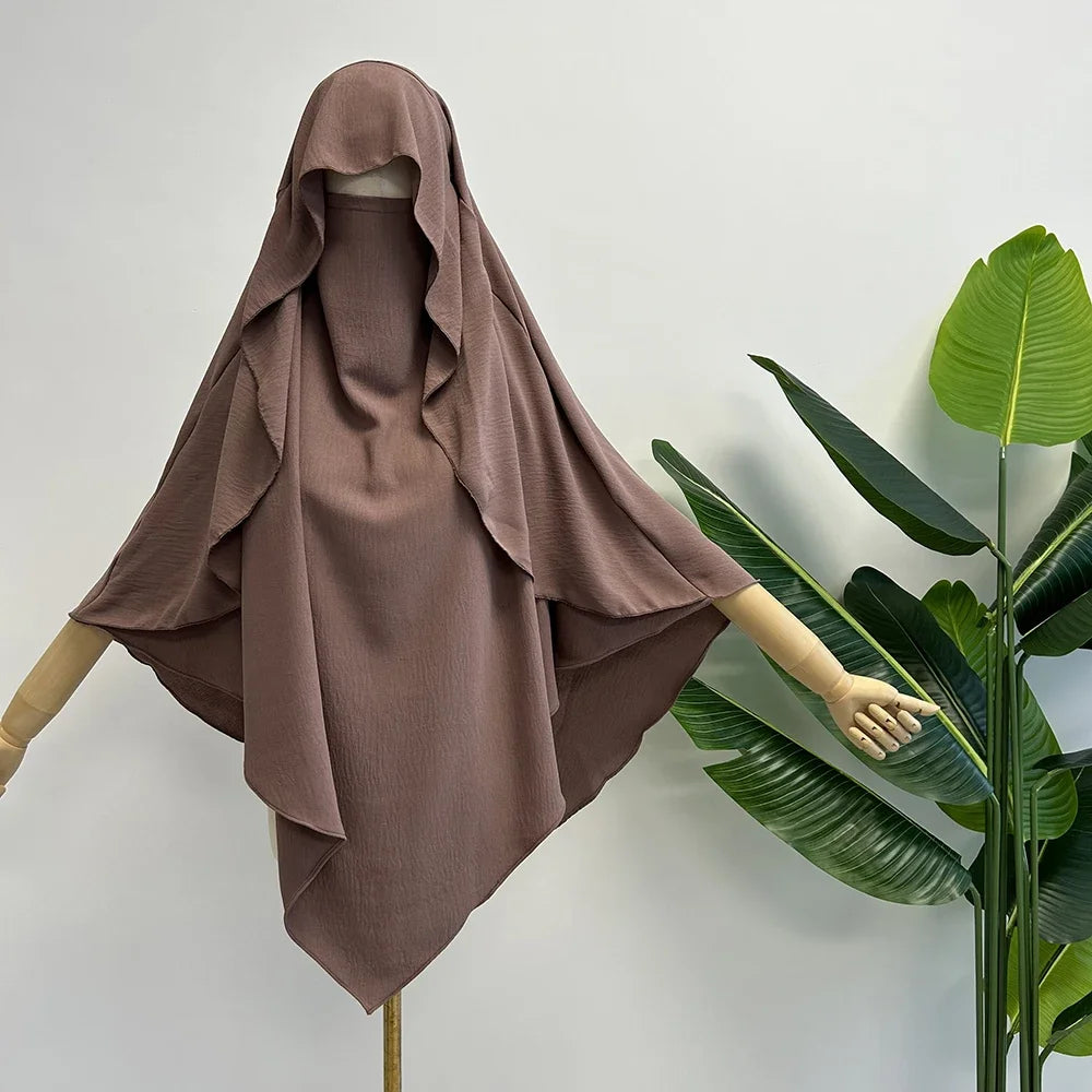 Khimar with Niqab Straps