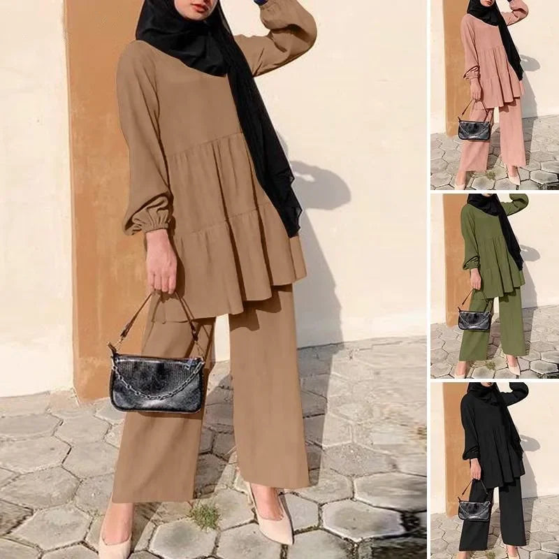 Muslim Women Two Piece Outfit