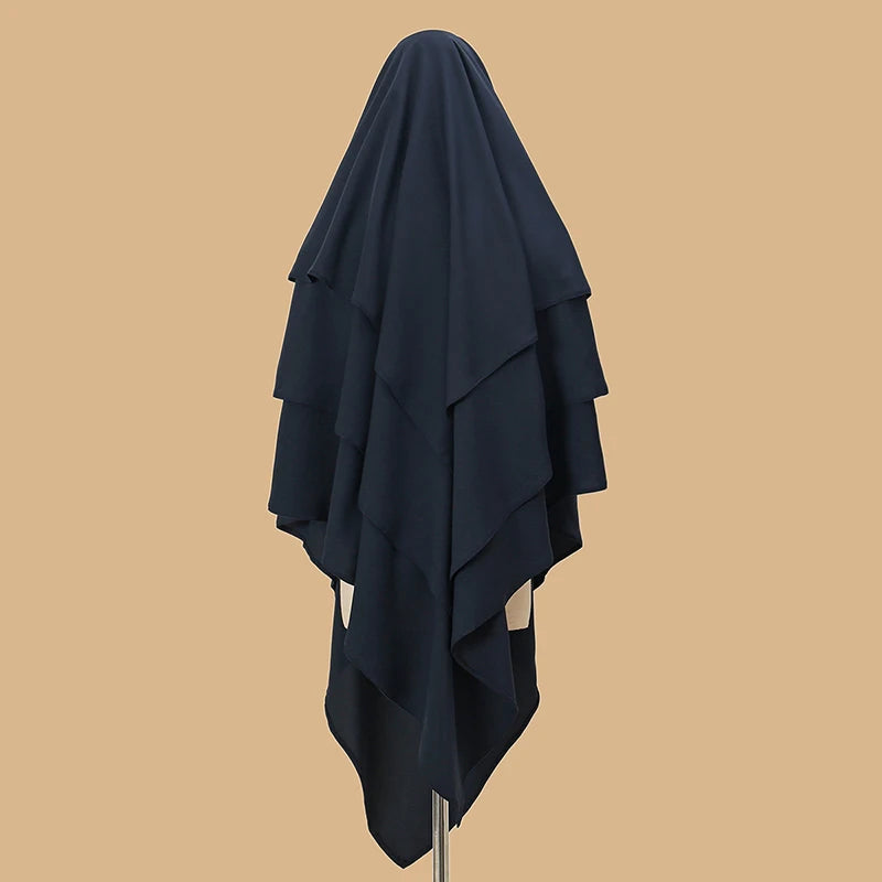 3 Layer Hijab