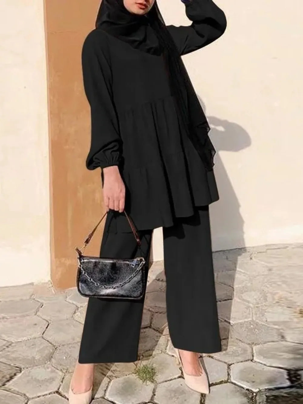 Muslim Women Two Piece Outfit
