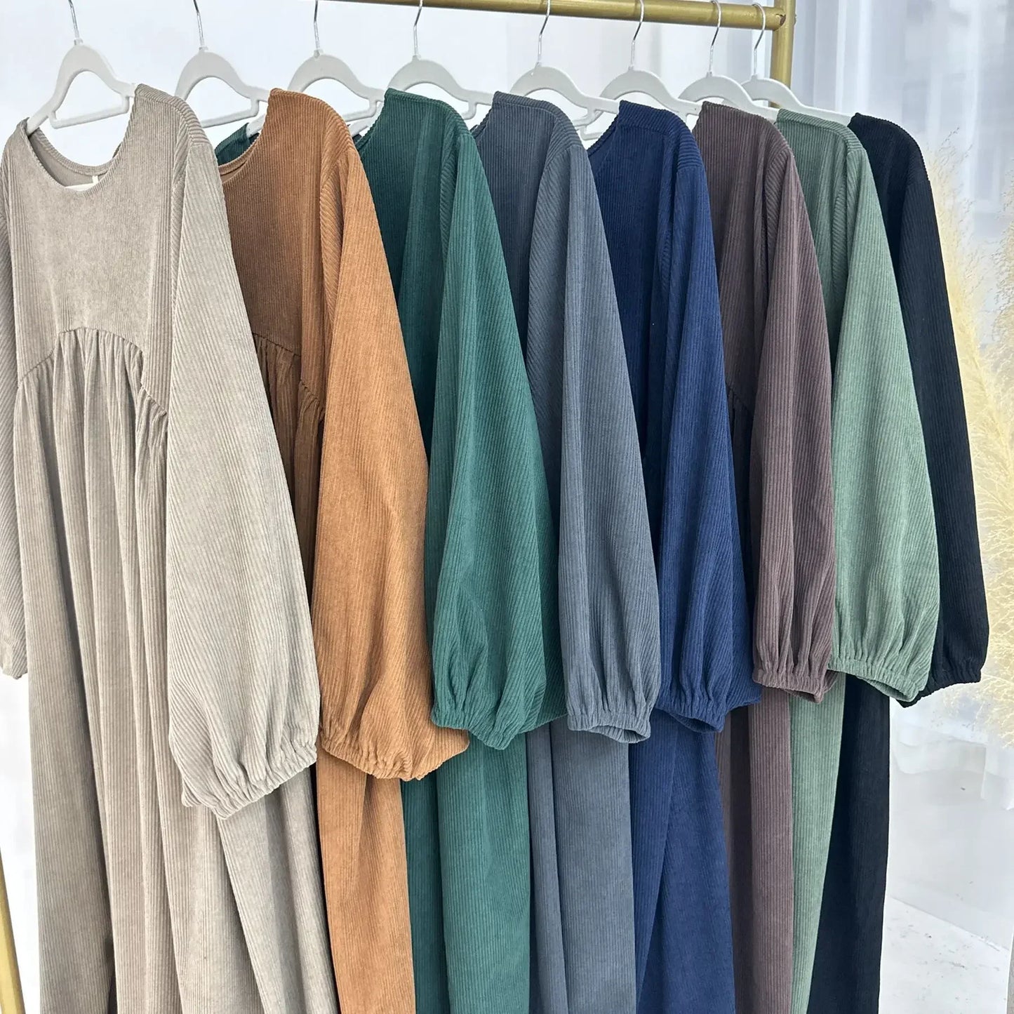 Winter Corduroy Abaya