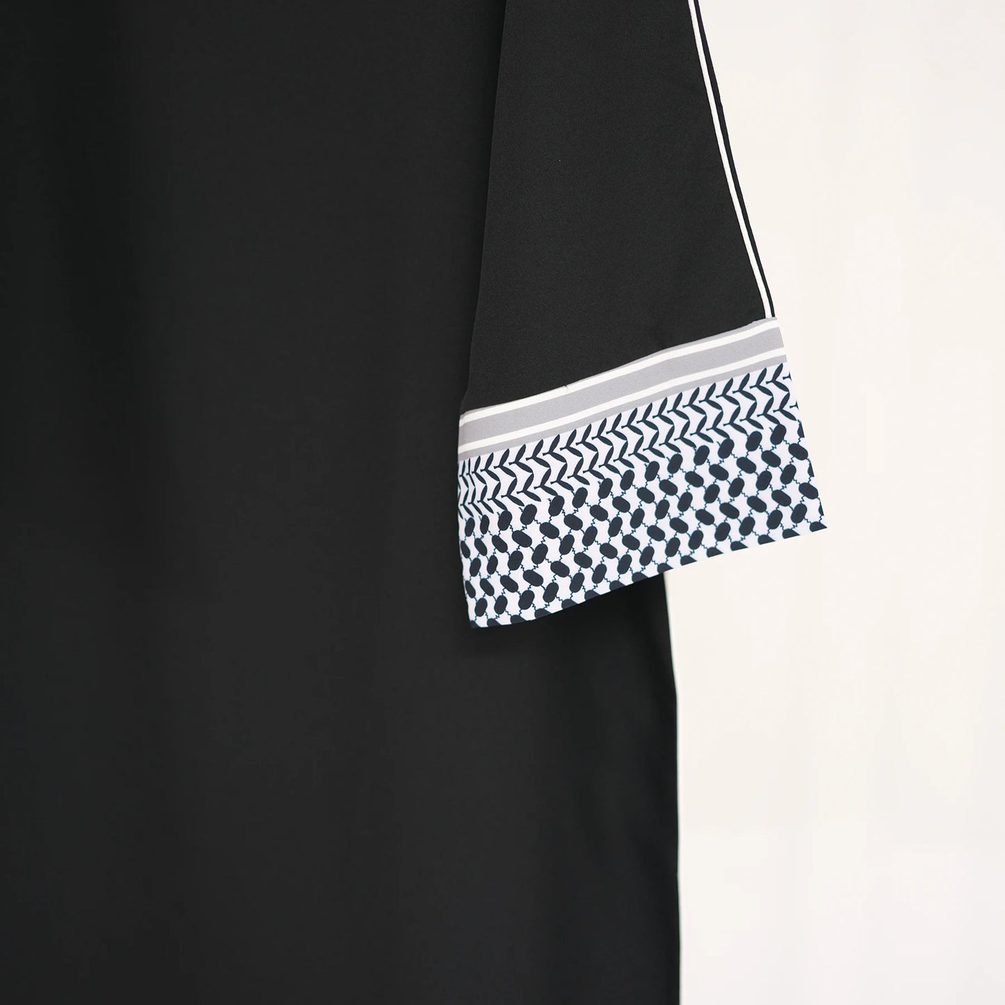 Printed Palestine Kefiyyeh Abaya