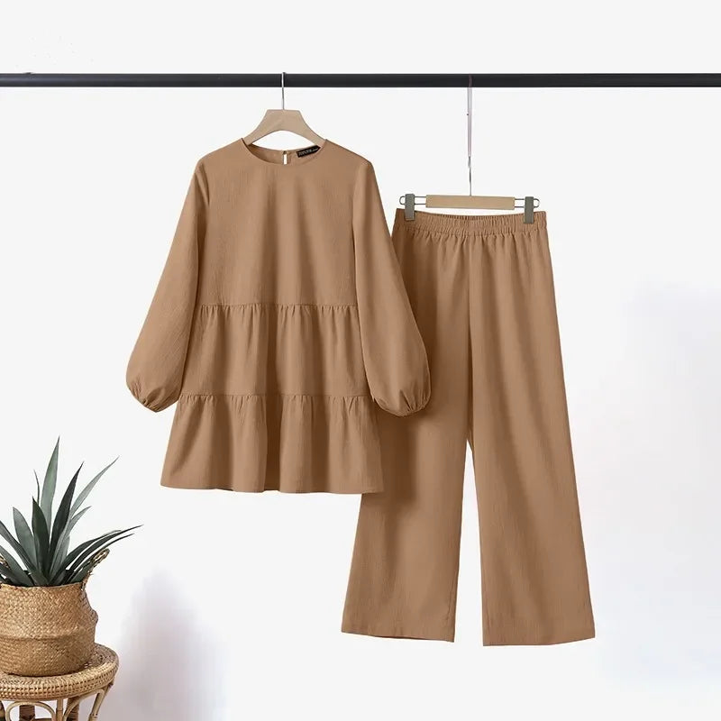 Muslim Women Two Piece Outfit