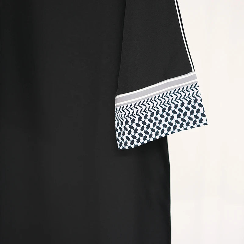 Printed Palestine Kefiyyeh Abaya