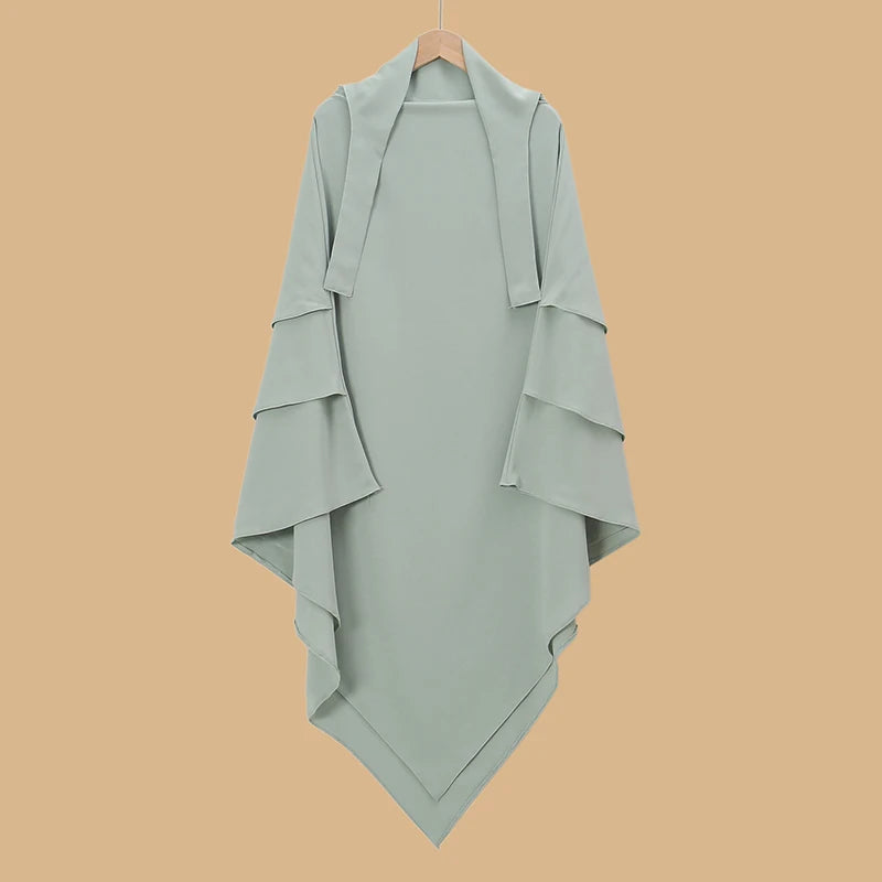 3 Layer Hijab