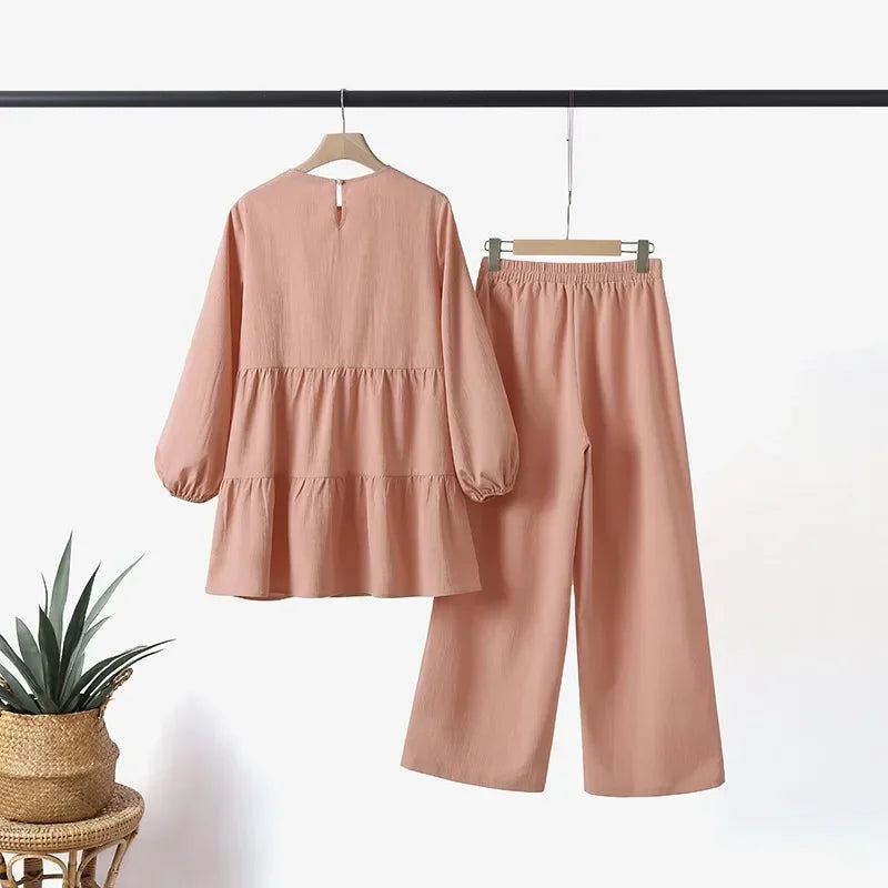 Muslim Women Two Piece Outfit