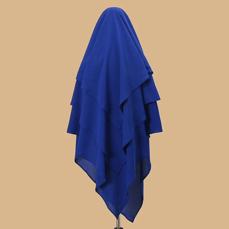 3 Layer Hijab