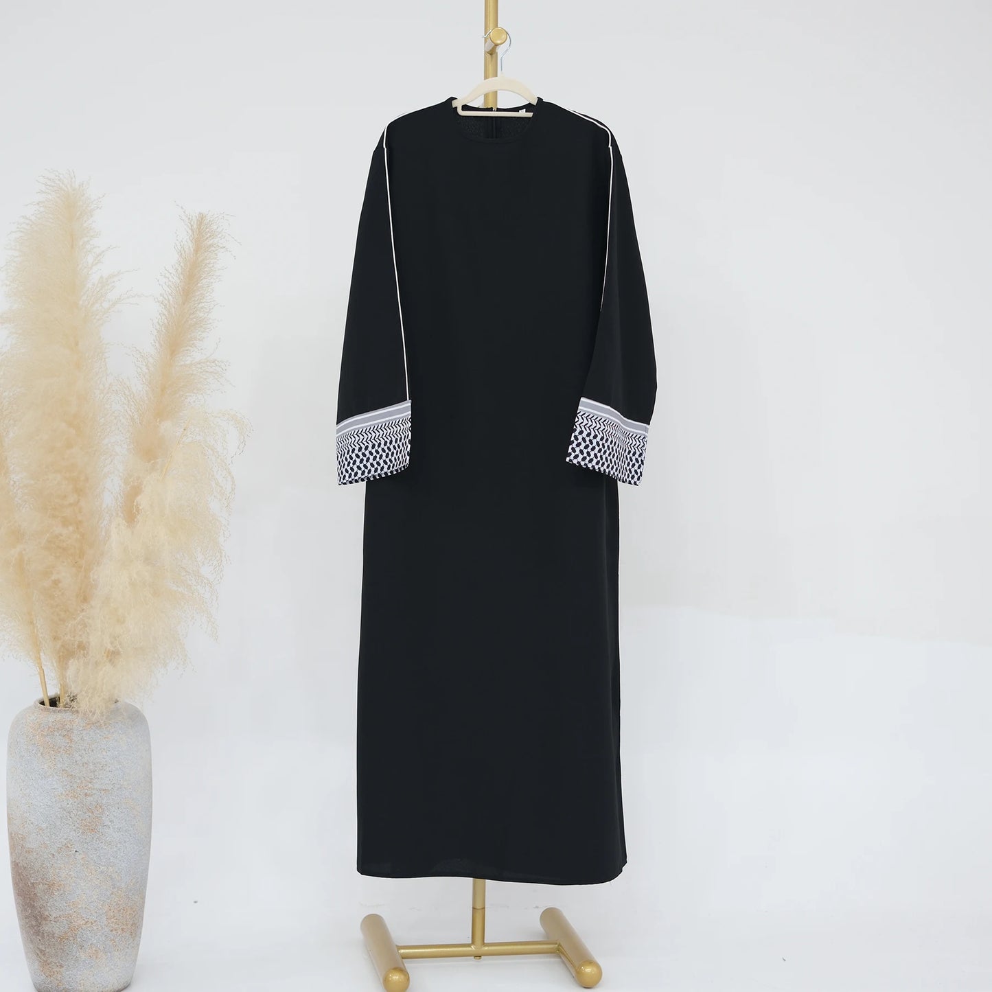 Printed Palestine Kefiyyeh Abaya