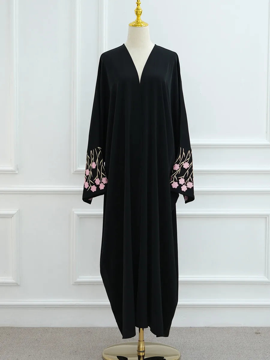 Floral Embroidered Abaya