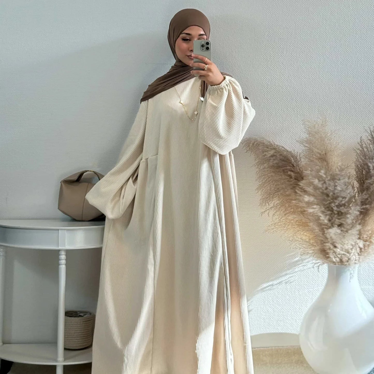 Winter Corduroy Abaya