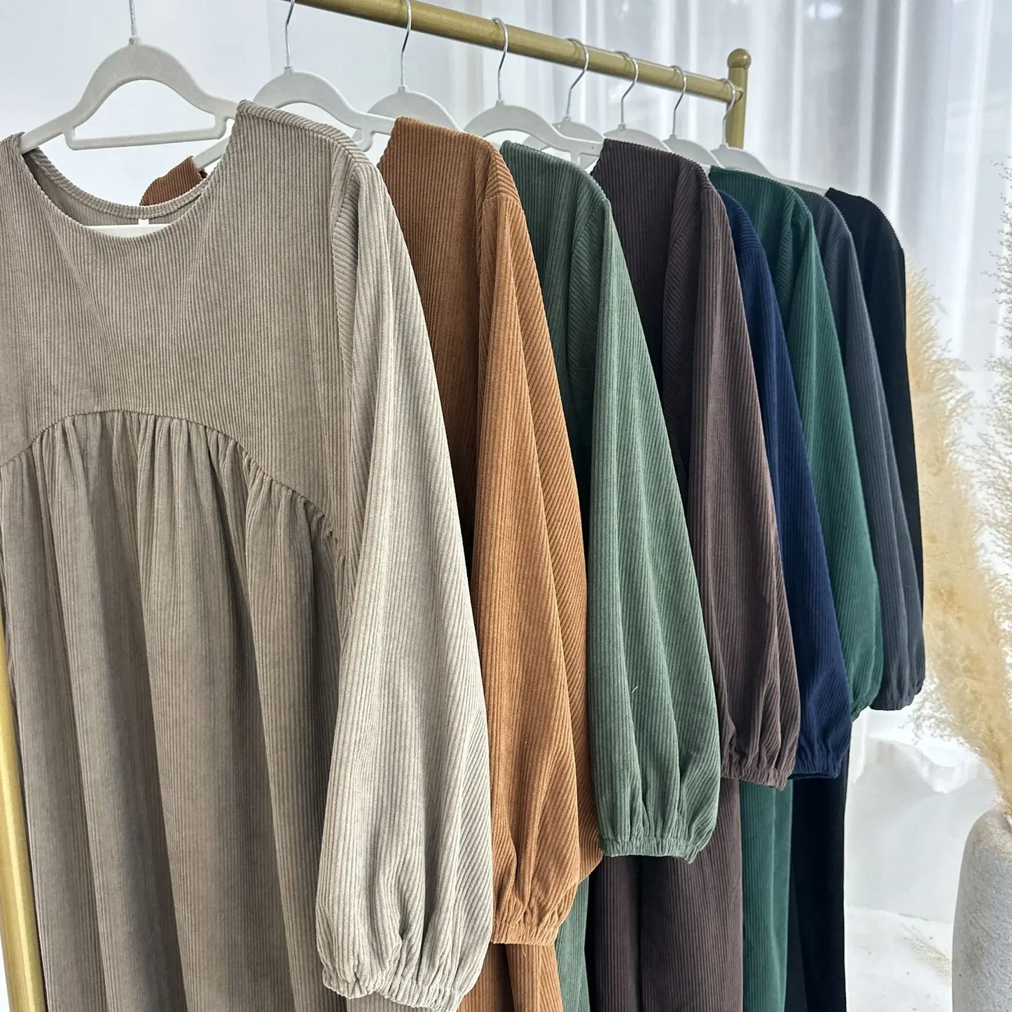 Winter Corduroy Abaya