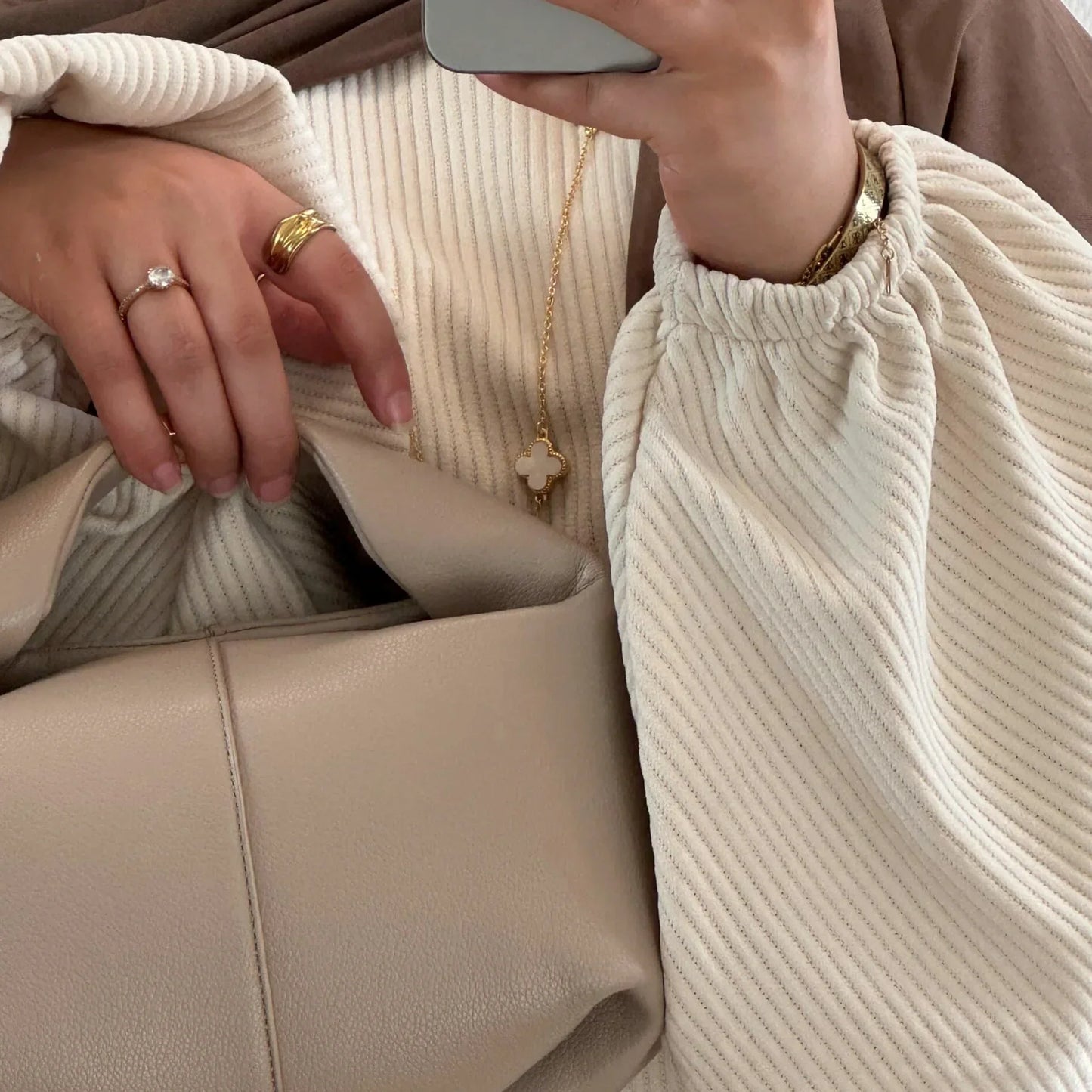 Winter Corduroy Abaya