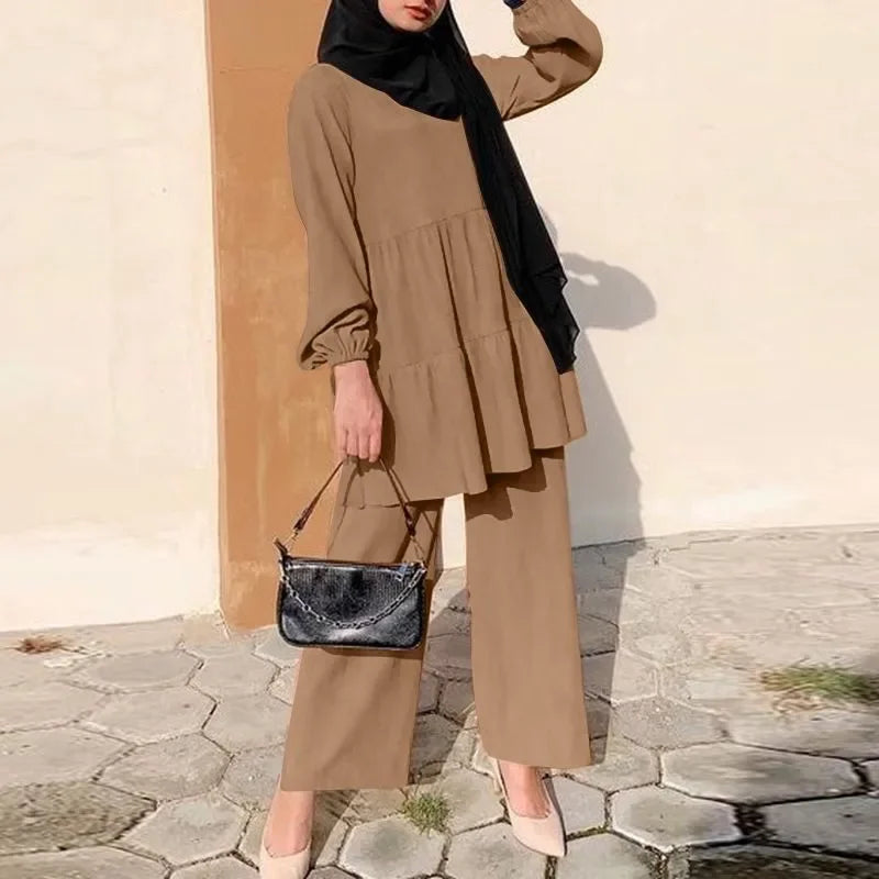 Muslim Women Two Piece Outfit
