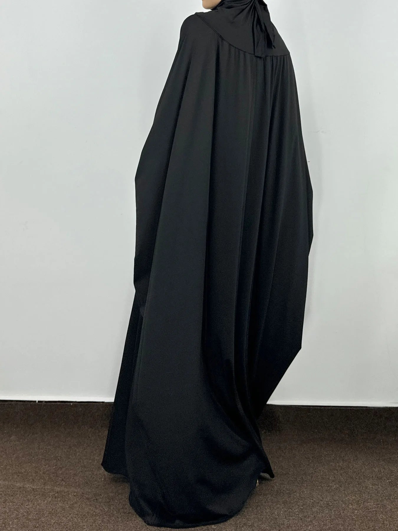 Hooded One-Piece Abaya