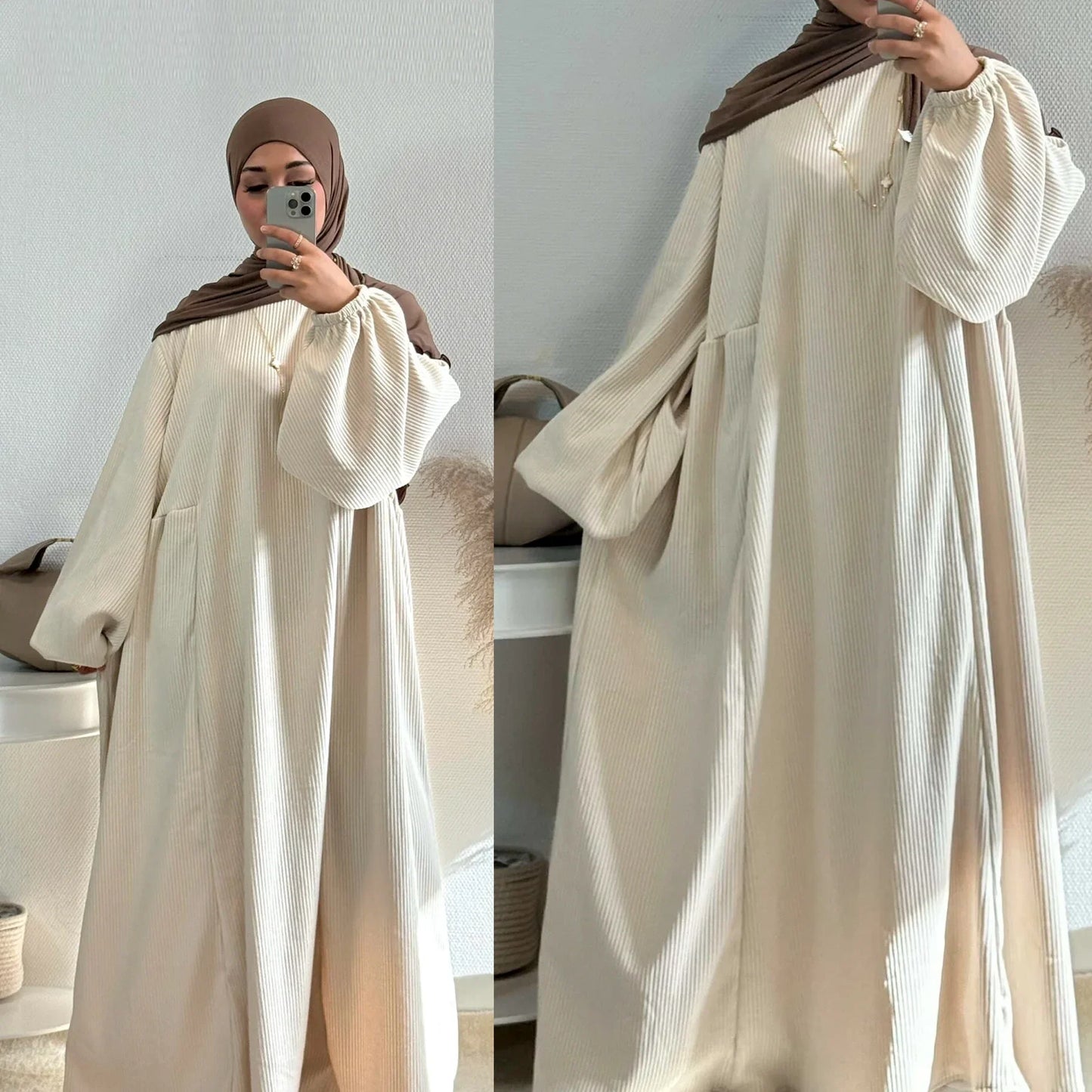 Winter Corduroy Abaya