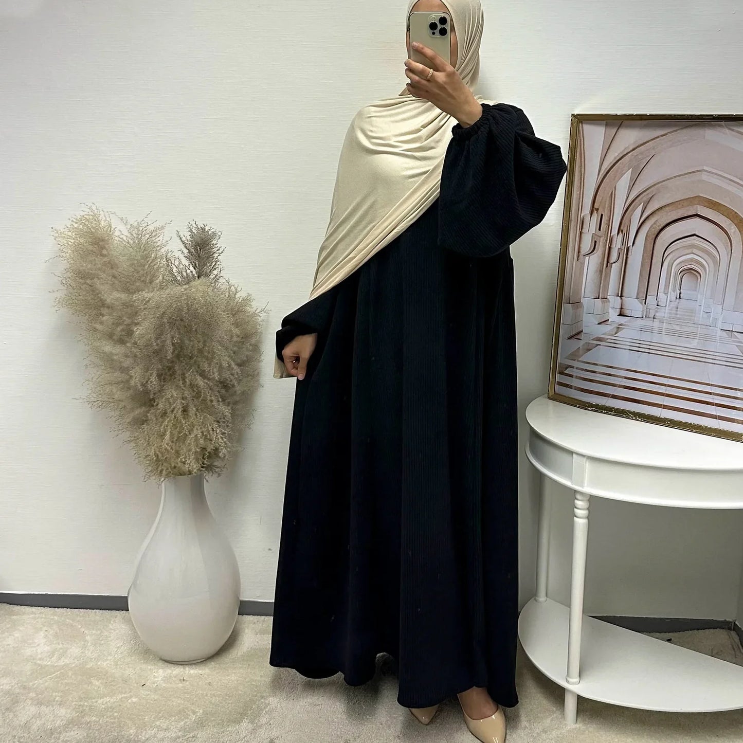 Winter Corduroy Abaya