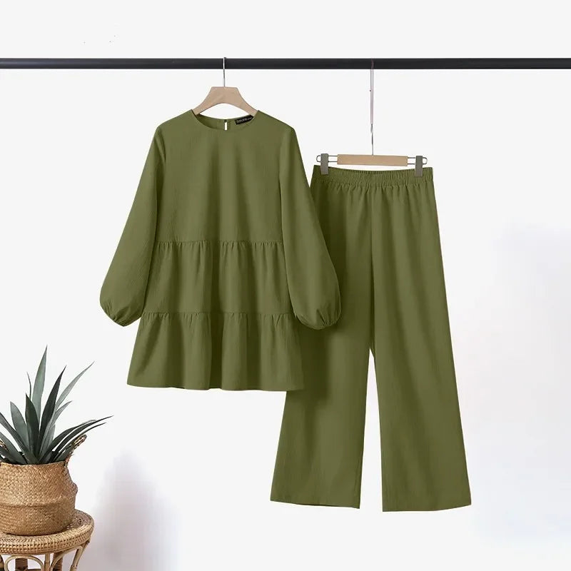 Muslim Women Two Piece Outfit