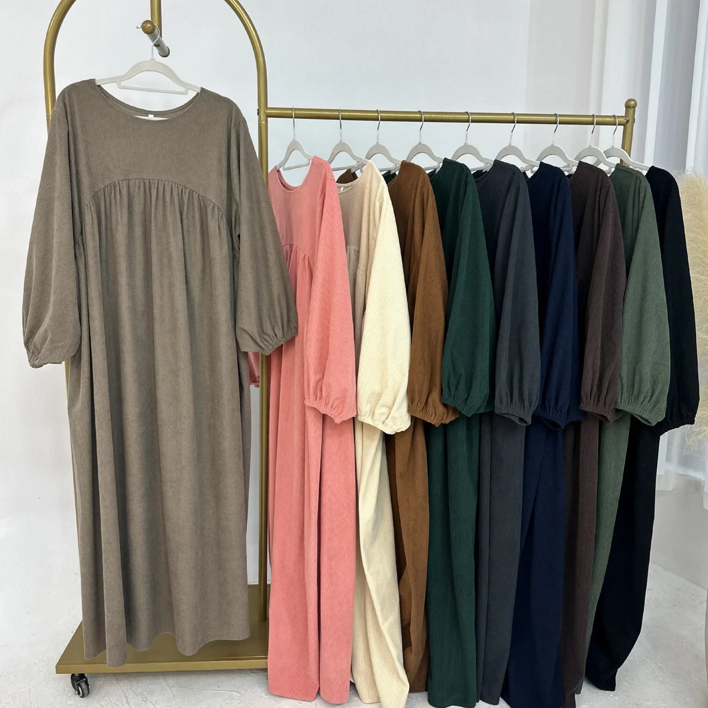 Winter Corduroy Abaya