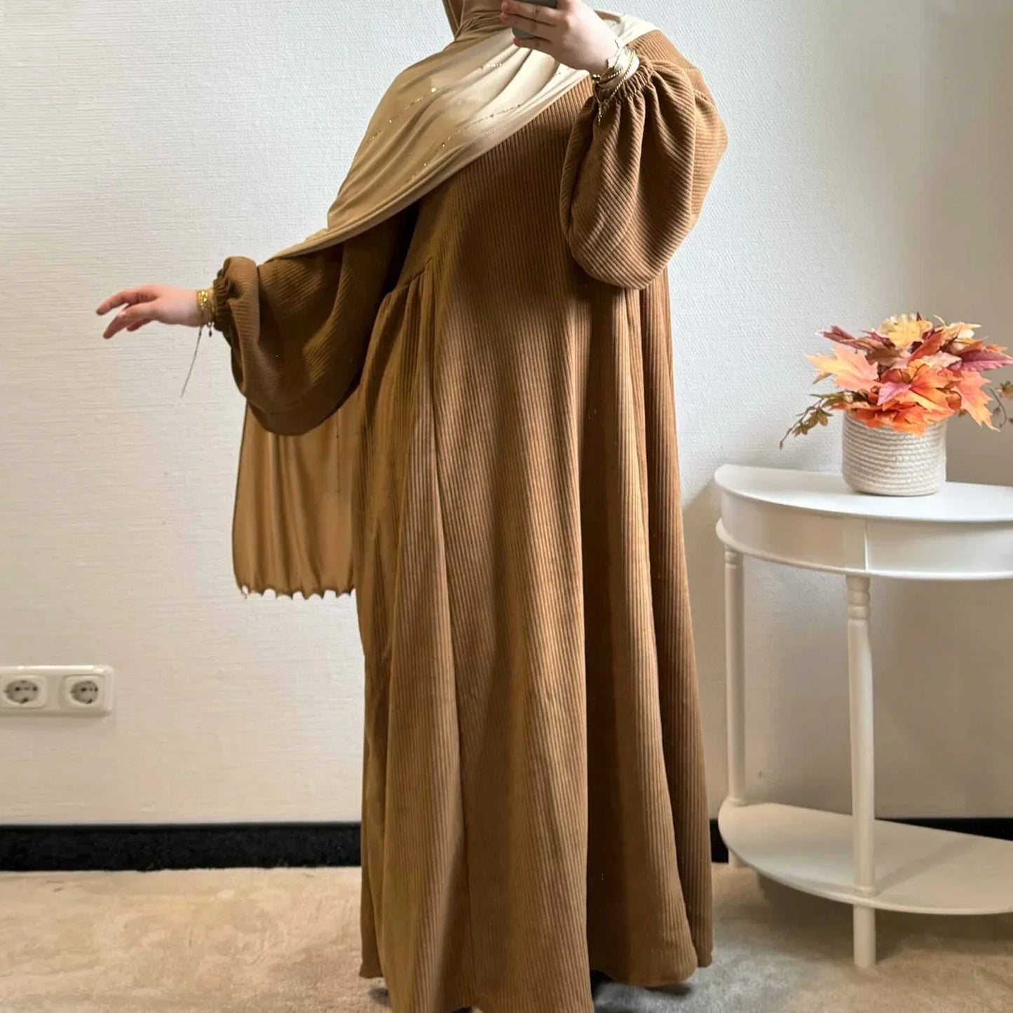 Winter Corduroy Abaya