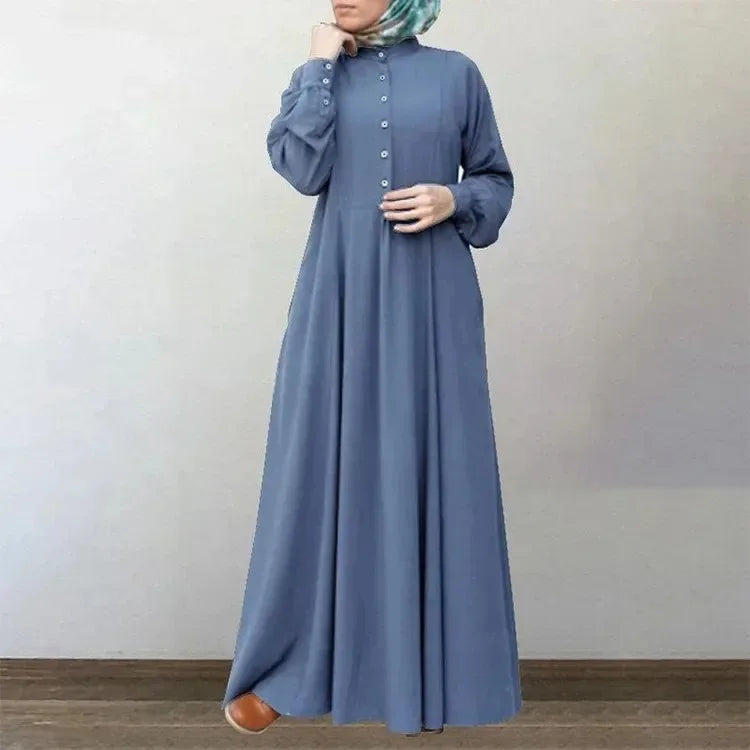Button-Up Abaya