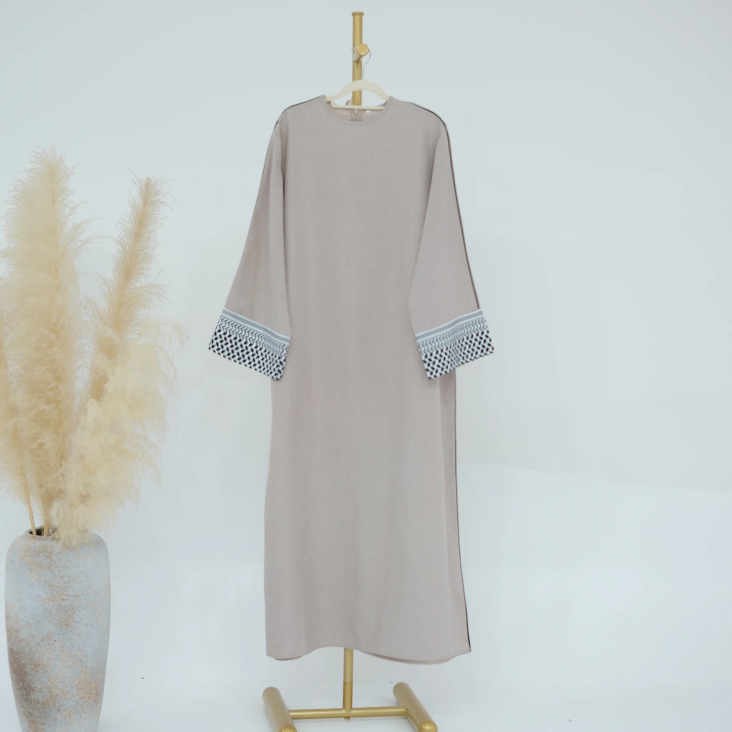 Printed Palestine Kefiyyeh Abaya
