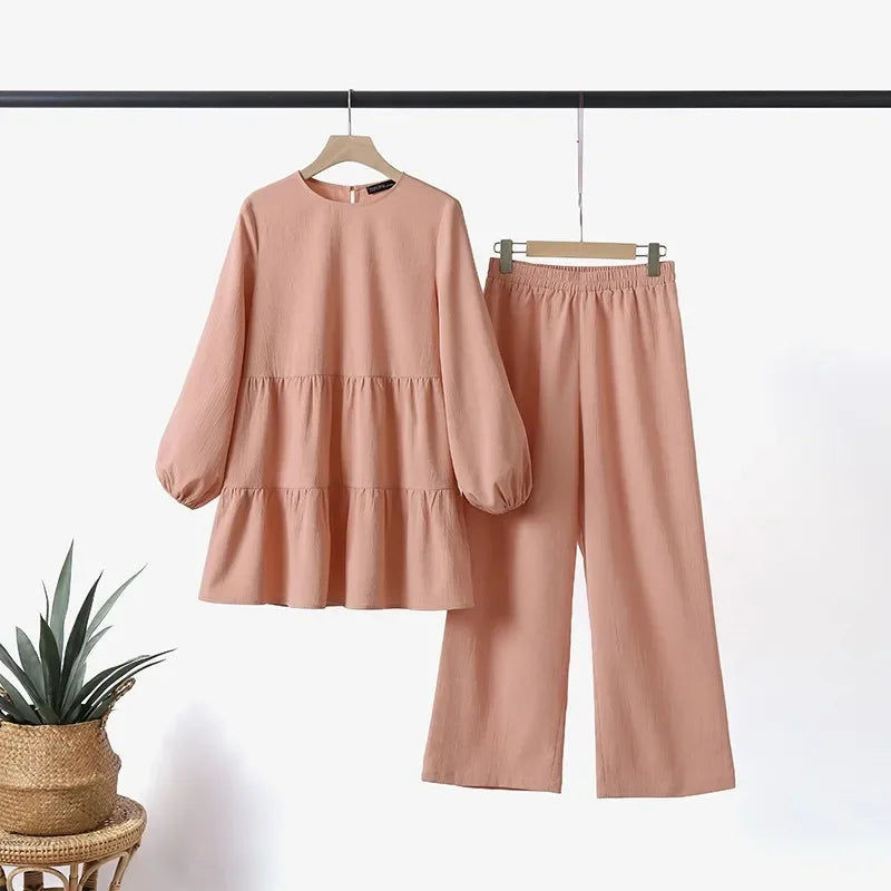 Muslim Women Two Piece Outfit