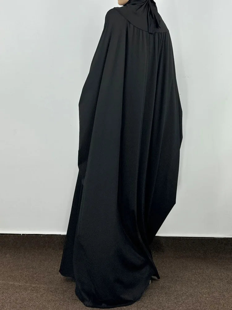 Hooded One-Piece Abaya