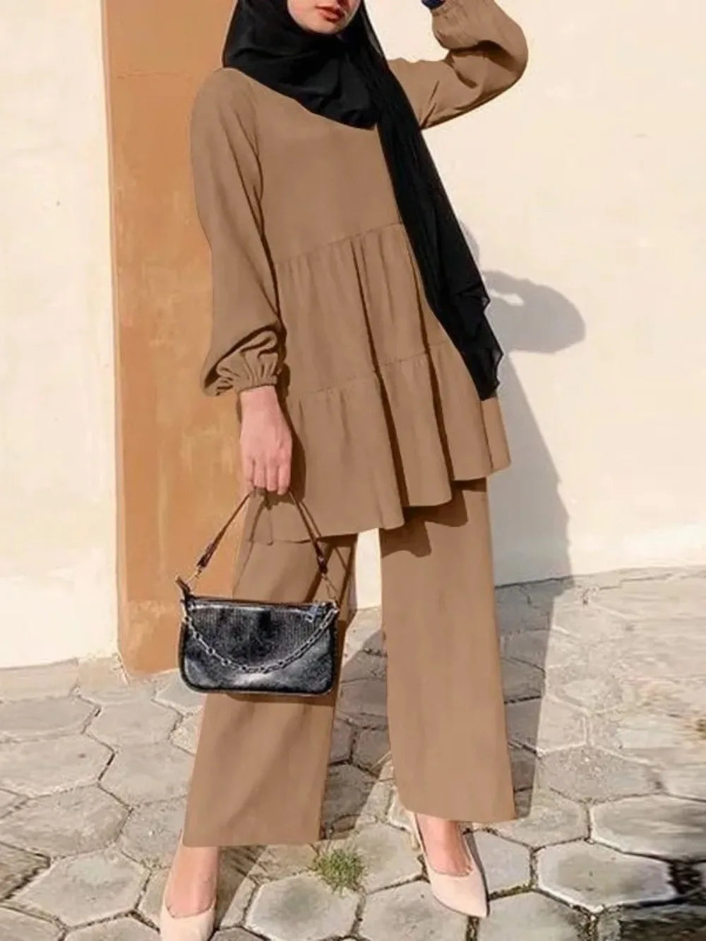 Muslim Women Two Piece Outfit