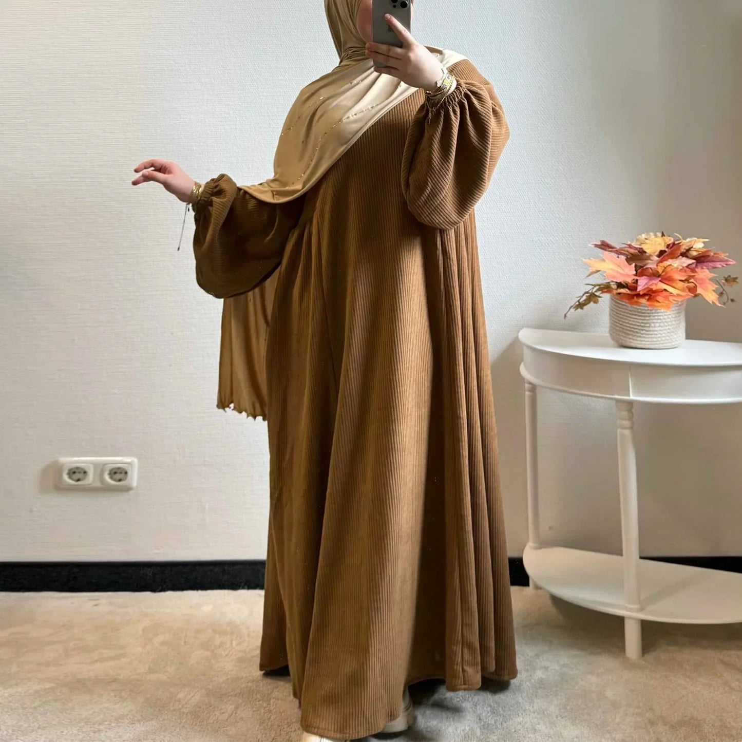 Winter Corduroy Abaya