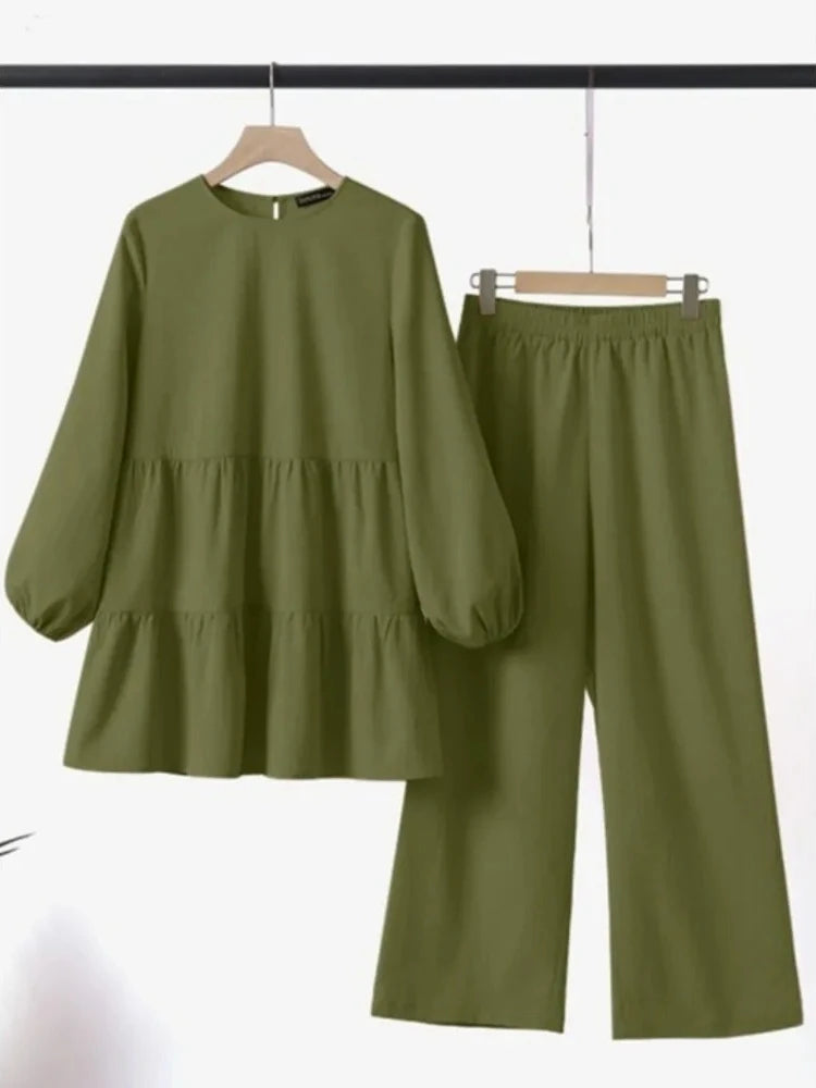 Muslim Women Two Piece Outfit