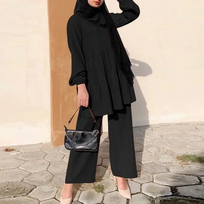 Muslim Women Two Piece Outfit