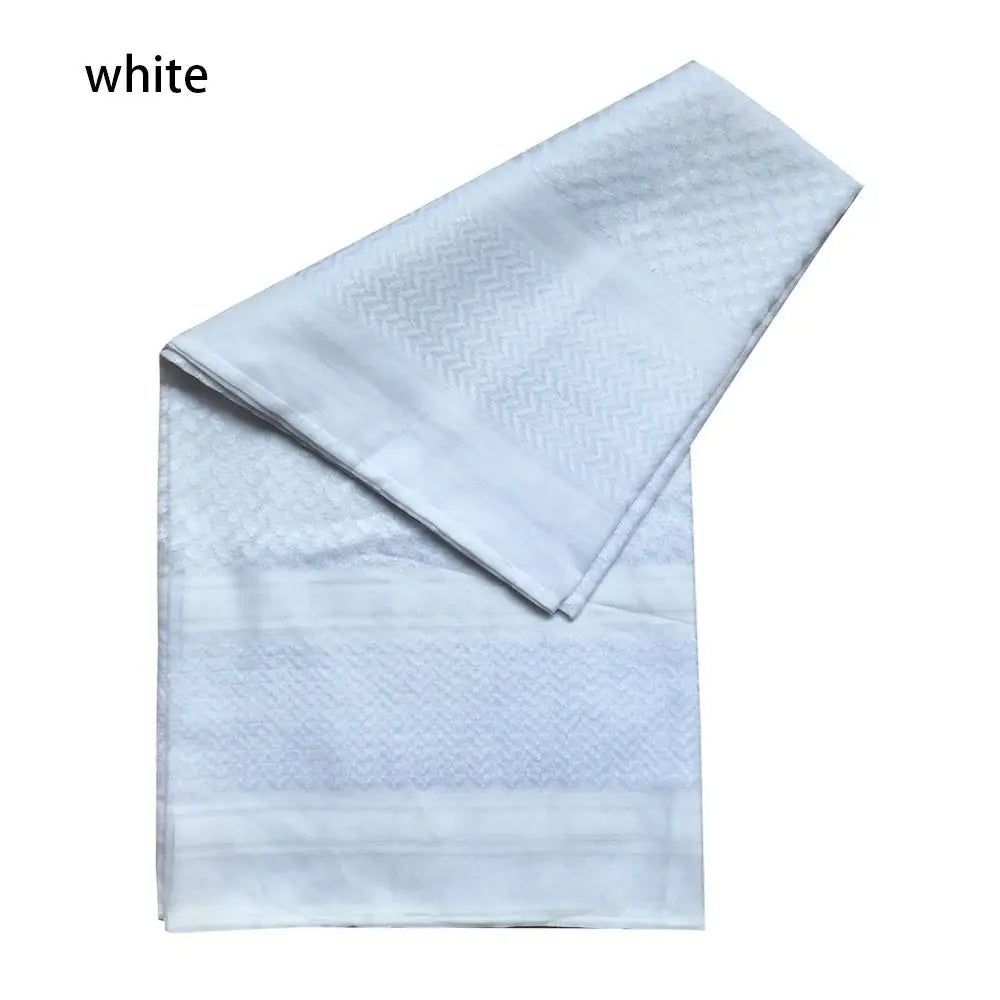 1Pcs Palestine Bandana Muslim Shemagh Scarf Square Neck Wrap Multifunction Headwrap Arabic Turban Hijab