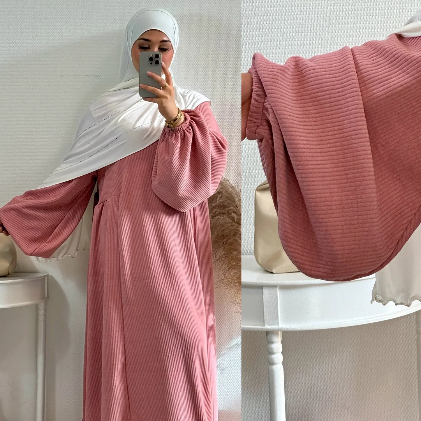 Winter Corduroy Abaya