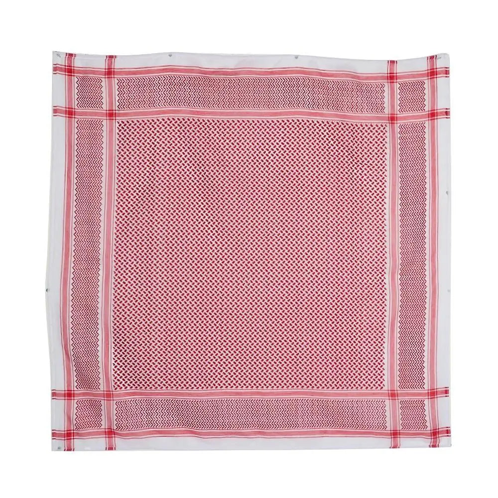 1Pcs Palestine Bandana Muslim Shemagh Scarf Square Neck Wrap Multifunction Headwrap Arabic Turban Hijab