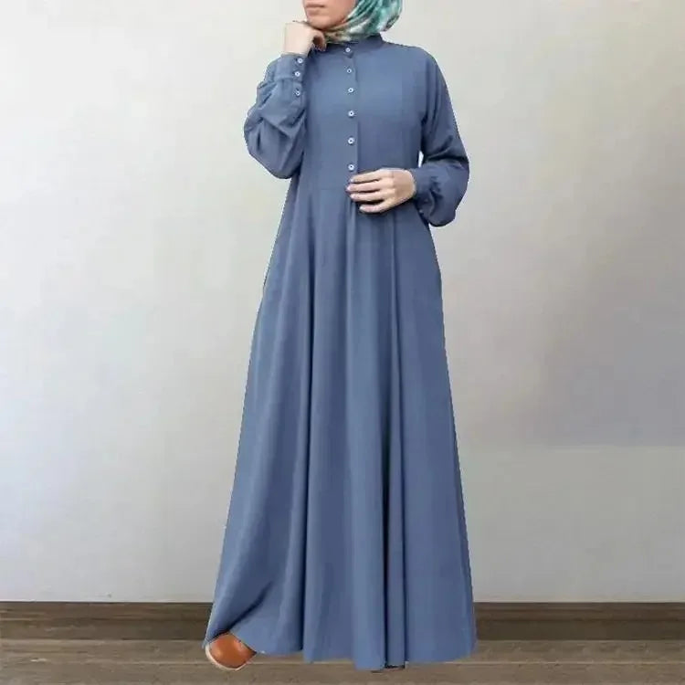 Button-Up Abaya
