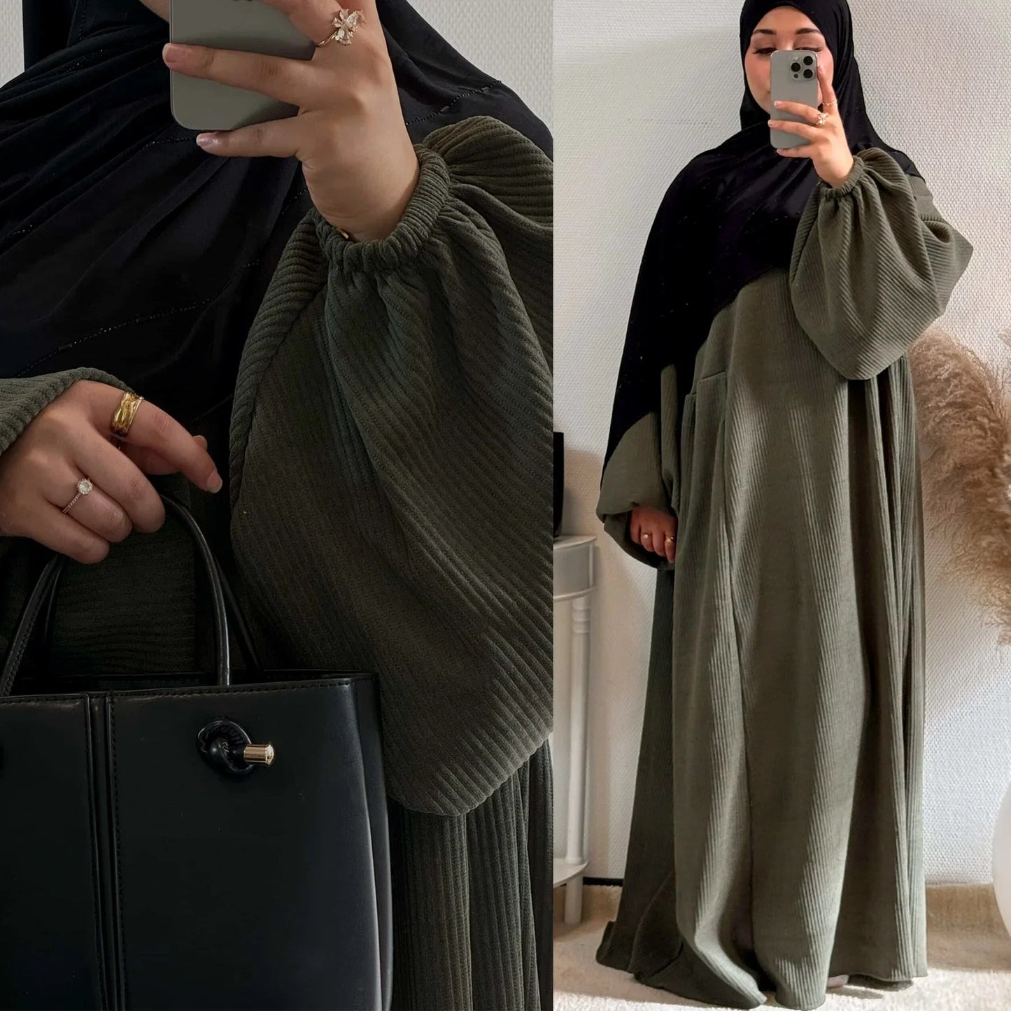 Winter Corduroy Abaya