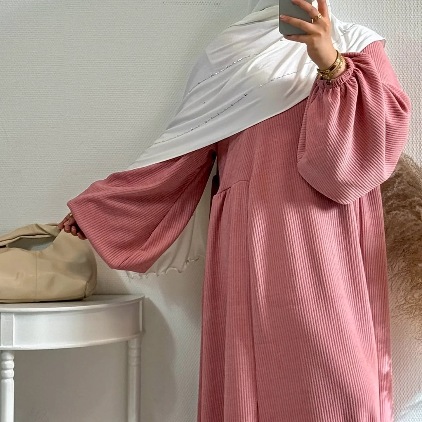 Winter Corduroy Abaya