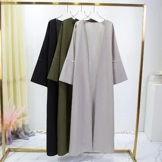 Open Front Abaya