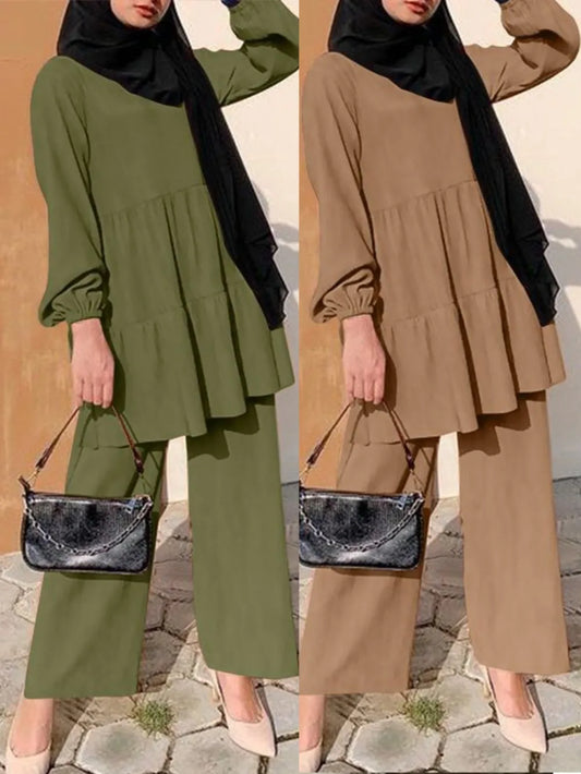 Muslim Women Two Piece Outfit